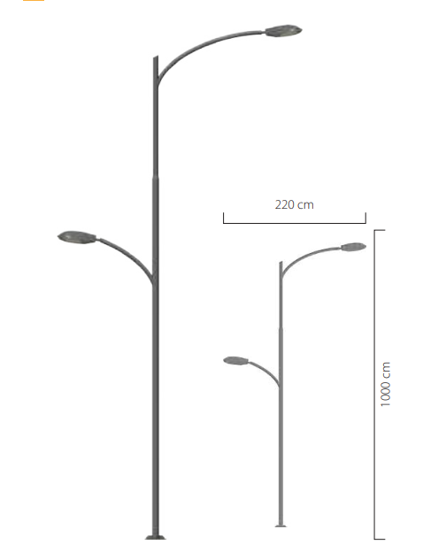 Road and Street Lighting Poles